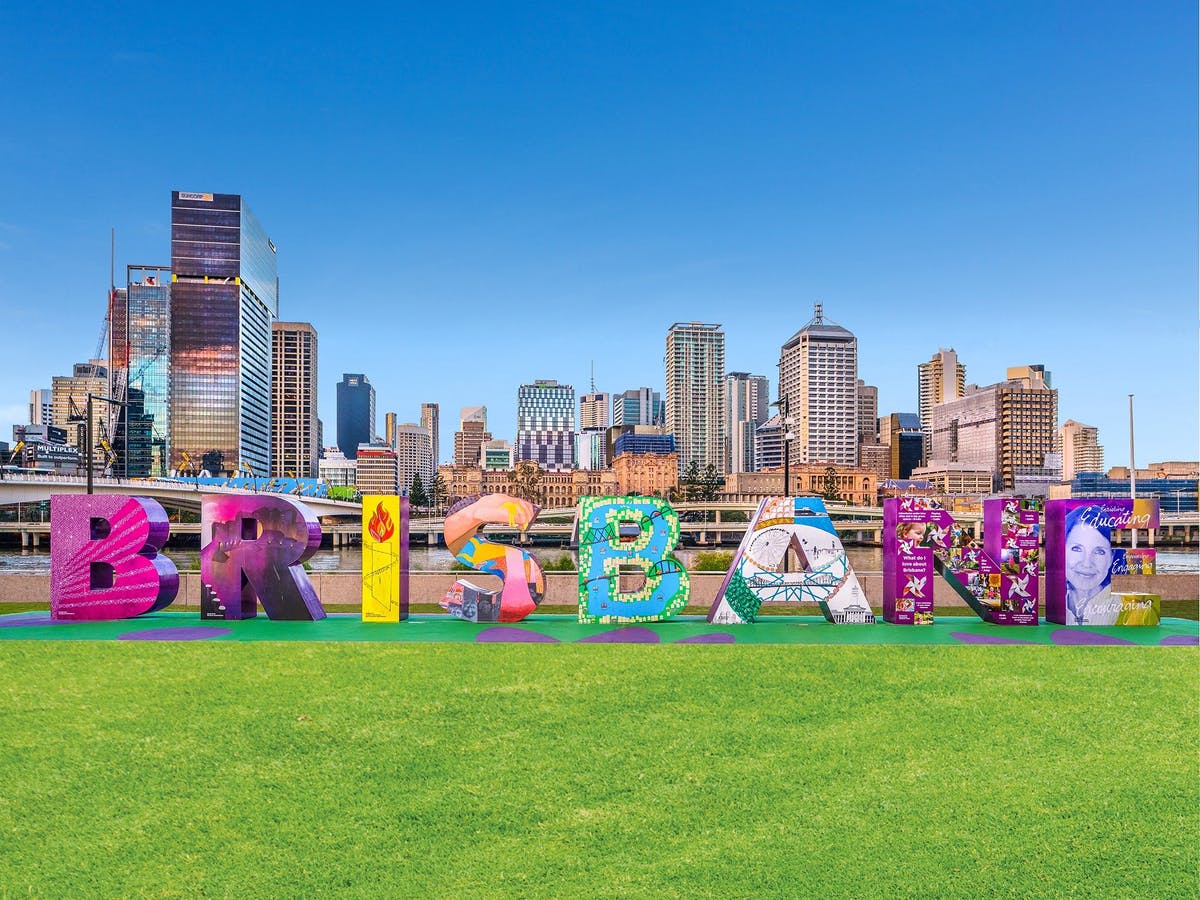 Brisbane Letter Sign at South Bank